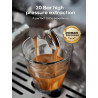 Machine à expresso HIBREW 20 bars : température réglable, porte-filtre de 58 mm